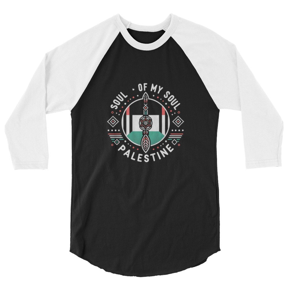 3/4 sleeve raglan shirt