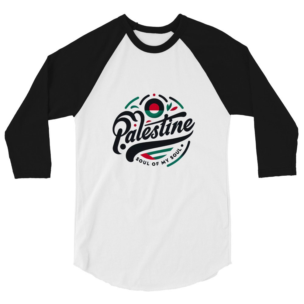 3/4 sleeve raglan shirt