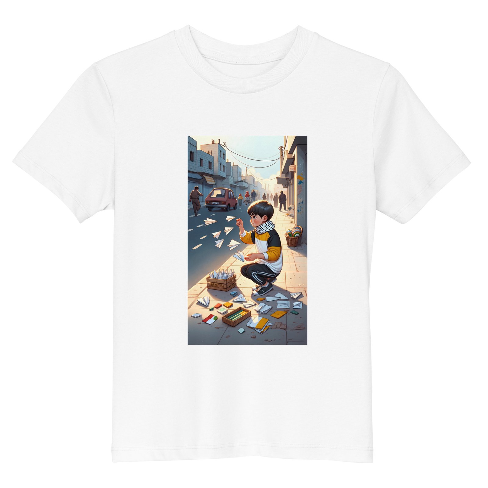 Organic cotton kids t-shirt